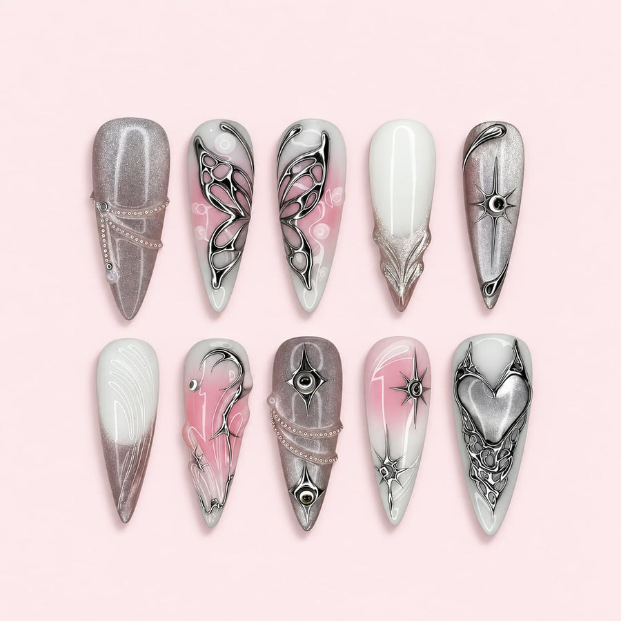 Pink Nails