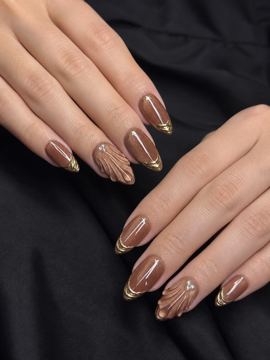 Brown French Tip Nails Short: Earthy & Elegant Designs That Work