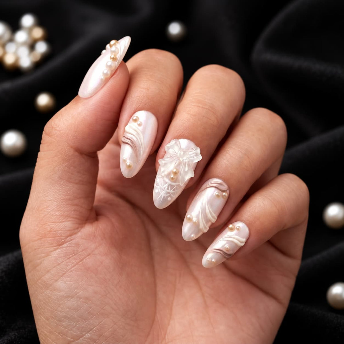 Pink Pearl Chrome Nails: Iridescent, Elegant & Ready to Wear