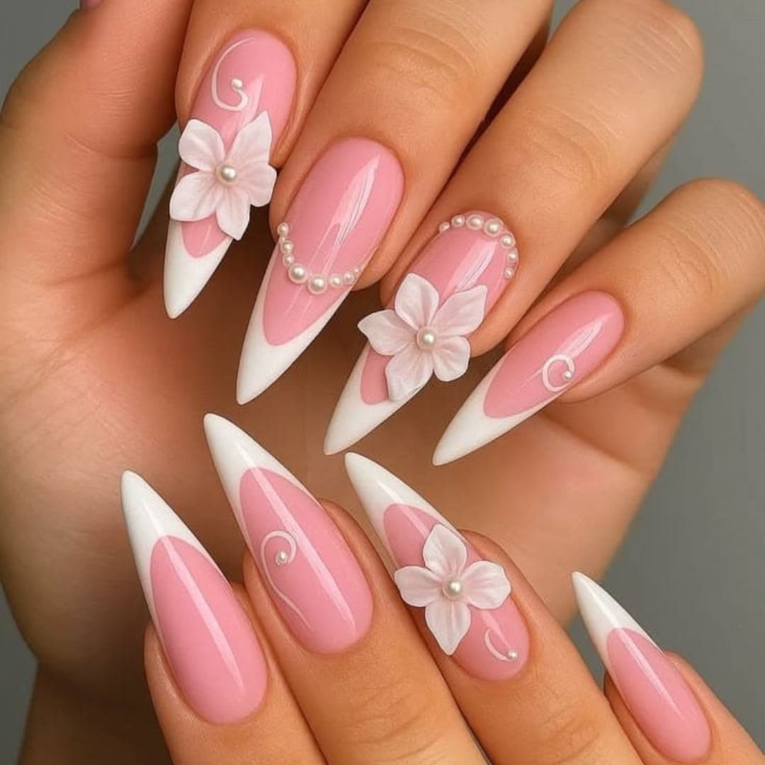 Pink & White French Tip Nails: Classic Combos for Every Occasion