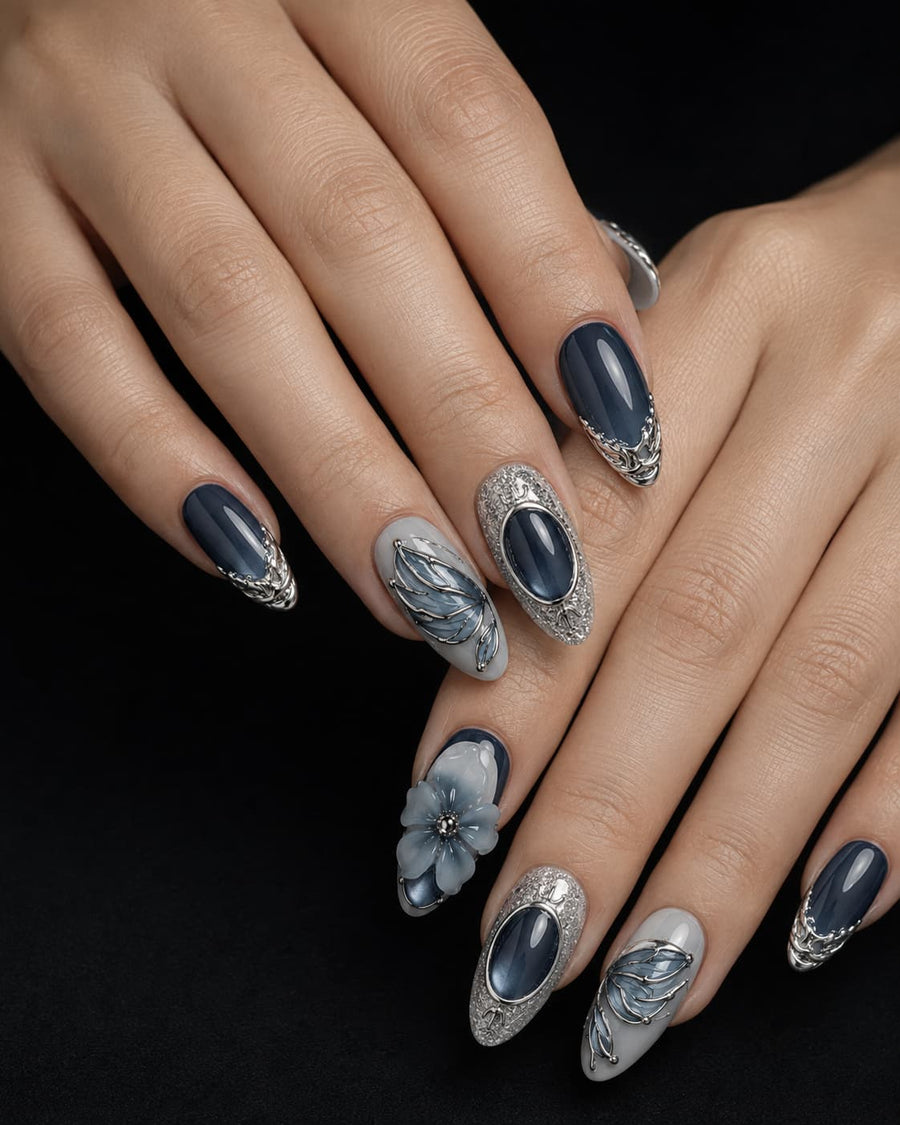 Royal Blue French Tip Nails Short: The Wearable Bold Look You Can Do at Home